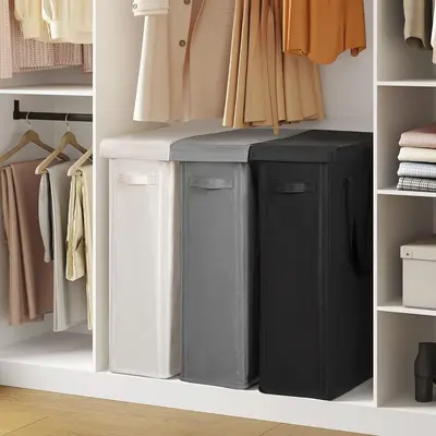 Foldable Laundry Basket, Dirty Clothes Hamper for Household and Dormitory - 10