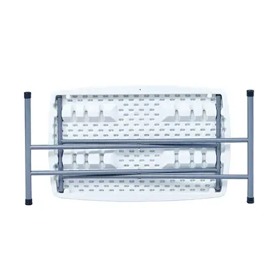 Foldable Plastic Table, Small, Multipurpose, Bedside - 4
