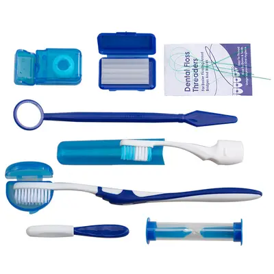 Orthodontic Oral Care Kit, 8-Piece, Clinic Gift Set