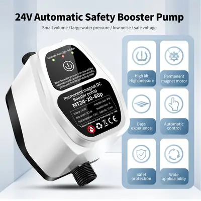 DC24V Warmwasserbereiter-Druckerhöhungspumpe, EU-Standard
