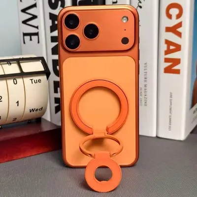 MagSafe manyetik telefon tutuşu, 3 katlı, 360° dönerli - 11