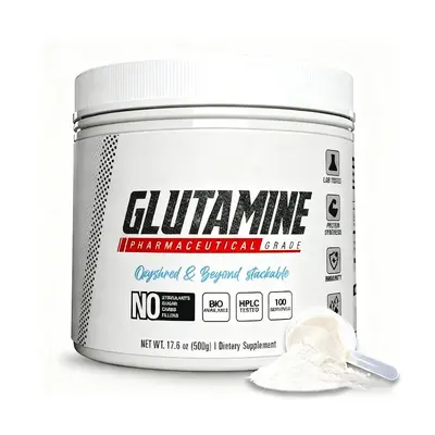 亚马逊爆款谷氨酰胺粉glutamine健身补剂消化支持舒缓酸痛oem/odm