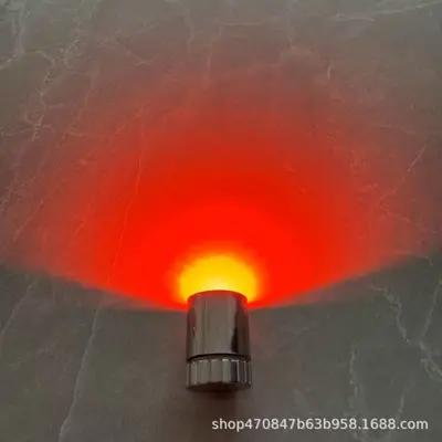 LED Rotating Pen Light Core with Crystal Base for DIY Lamps - 10
