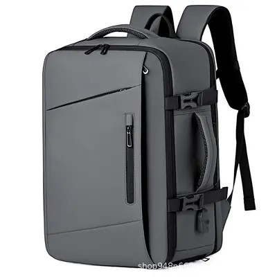Expandable Business Backpack for Men, Large Capacity Travel - 5