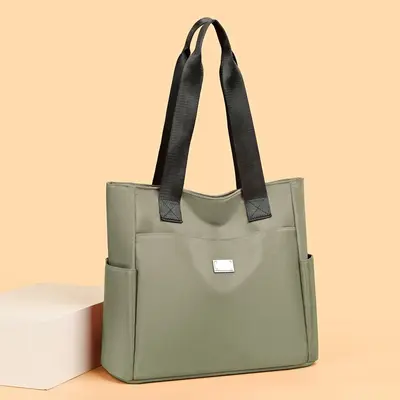 Women's Large Capacity Tote Bag, Casual Everyday Shoulder Bag - 12