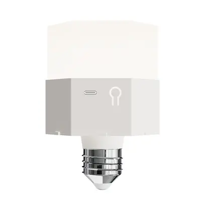 Sınır Ötesi Çok Satılan USB Şarjlı E27 E26 Ampul Üç Renkli RGB LED Ampul Uzaktan Kumanda Dokunmatik Anahtarlı Acil Lamba