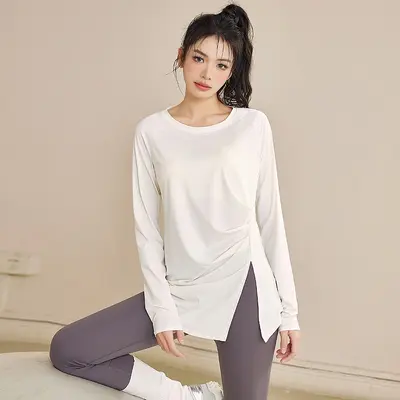 Women's Long Sleeve Pilates and Yoga Wear, Spring Autumn, Professional - 6