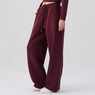 Women's Yoga Pants Wide-Leg High-Waisted Autumn Winter