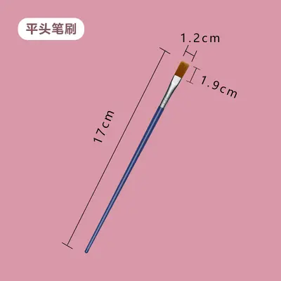 批发儿童丙烯颜料12色套装6连体学生美术画画涂色石膏娃娃颜料条 - 8