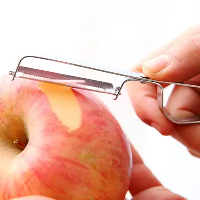Stainless steel fruit peeler, potato and vegetable peeler - 4