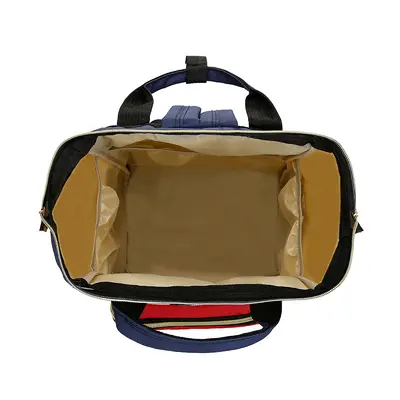 Mommy Diaper Bag Large Capacity Waterproof Oxford Cloth Backpack - 5