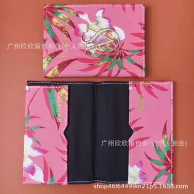 Passport holder PU travel document case - 4
