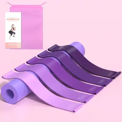 Resistance band yoga fitness, elastic ring - 12