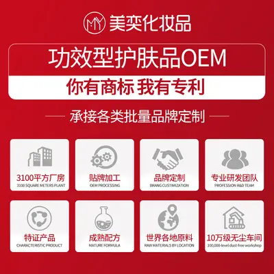 跨境爆款定制玻尿酸面部精华保湿补水透明质酸+B5精华液面部护理
