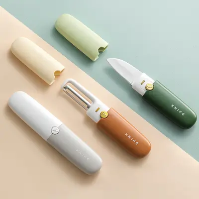 2-in-1 Multifunctional Fruit Peeler, Portable - 2