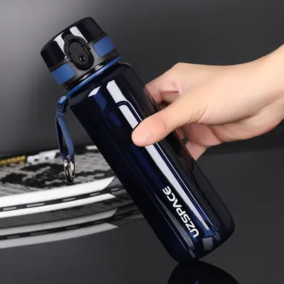 Large Capacity Tritan Sports Water Bottle, Portable Plastic, Summer Outdoor - 7