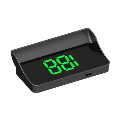 Yeni yükseltilmiş araba hud head-up display GPS evrensel hız göstergesi KMH/MPH sınır ötesi sıcak model W1