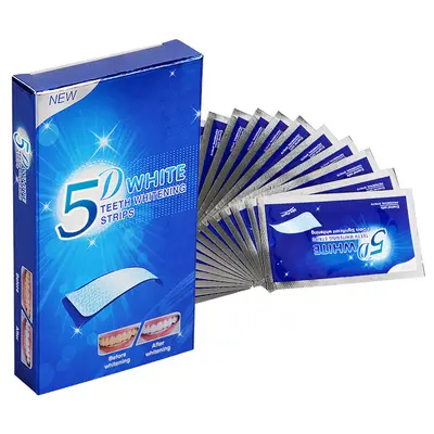Diş Beyazlatma Bantları 3D 5D 9D Bambu Kömürü Sakura Diş Şeritleri - 3