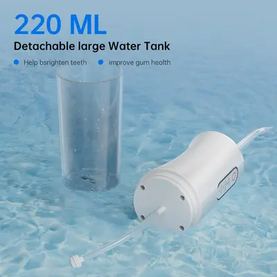 跨境爆款洗牙器电动冲牙器洁牙仪便携去结石口腔冲洗器水牙线礼品