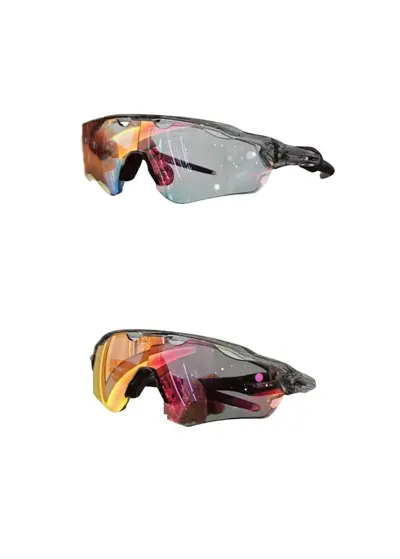 Radsport-Sonnenbrille, winddicht, mit photochromen Gläsern - 6
