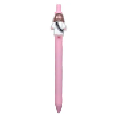 Cartoon PVC Click Ballpoint Pen, Candy Colours - 9