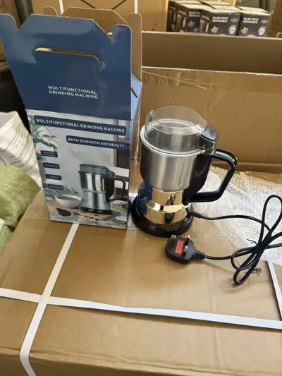 Electric Coffee Bean and Spice Grinder - 8