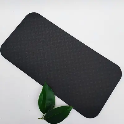 Kadınlar için TPE yoga matı, kalınlaştırılmış ve genişletilmiş dizlik, düz başlangıç dizliği, ev erkek fitness yer matı toptan - 12