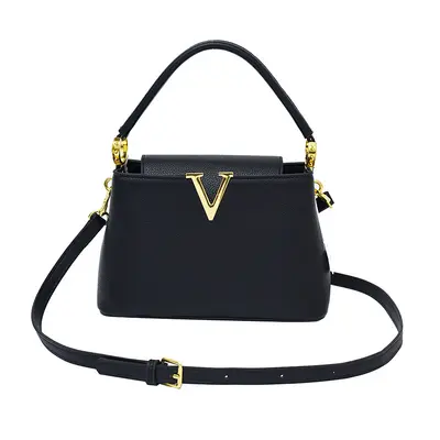 Lychee Pattern Women's Bucket Bag, Shoulder and Crossbody - 7