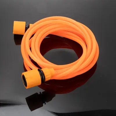 12V PU Air Hose with Connector for Car Washer and Air Compressor