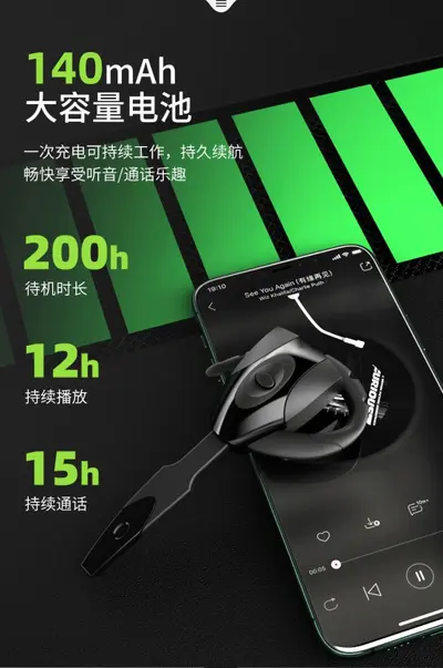 i15 Bluetooth-Ohrhörer, Ladekoffer, kabellose Aufladung - 10