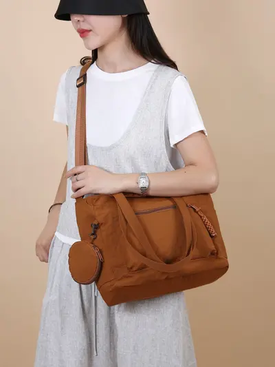 Grenzüberschreitende Großraum-Tote-Tasche, modische Damen-Schultertasche, schlicht elegant, vielseitig kombinierbar, Pendler-Tasche, individuelle Damen-Handtasche