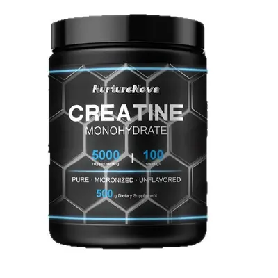 Pure Creatine Monohydrate Powder 500g, Unflavored - 6