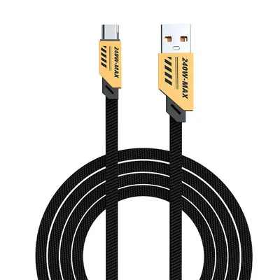 Cyber ​​Line 240W süper hızlı şarj üçü bir arada veri kablosu, Apple Huawei IPAD tablet şarj kablosu için uygundur - 7