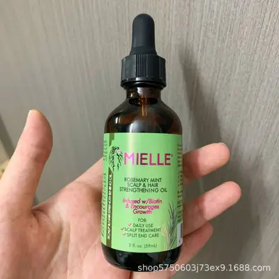 MIELLE Rosmarin-Haaröl-Set mit Pfefferminz, pflegend - 3