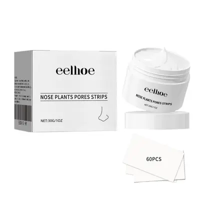 EELHOE Blackhead Cleansing Cream with Peel-Off Nose Strip - 5