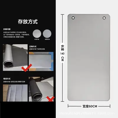 Anti-Slip High-Density PVC Yoga Mat, Thick, Customizable Logo - 8