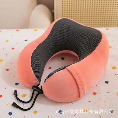 U şeklinde yastık boyun yastığı hafızalı köpük uçak boyun yastığı şekerleme yastığı öğrenci seyahat uyku u şeklinde yastık servikal omurga - 12