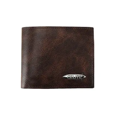 Men's Short Wallet, Large Capacity, Retro PU Leather, Multifunctional - 6