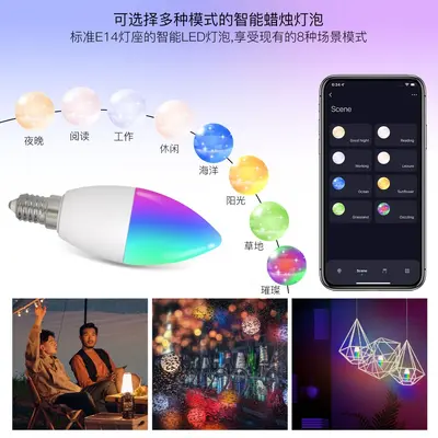 Matter Tuya Akıllı Ev WiFi Akıllı Ampul Kısılabilir Led Lamba GU10E27E14 Aydınlatma Ampulü - 5