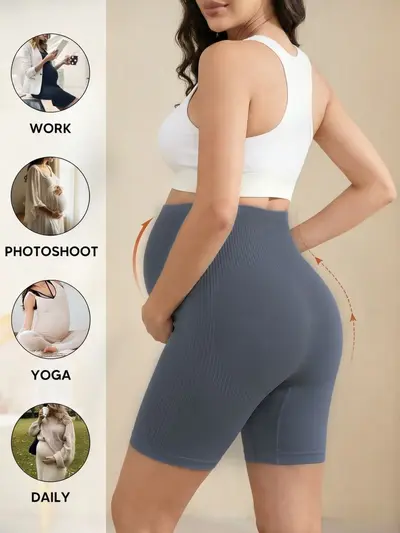 Hamile spor pantolonu, yüksek bel, hızlı kuruyan