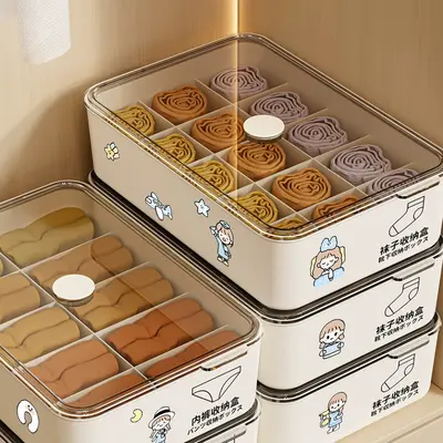Aufbewahrungsbox für Unterwäsche, 3-in-1 Organizer