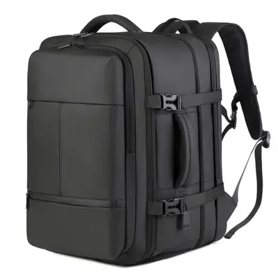 Men's Business Backpack Expandable Large Capacity with Shoe Compartment for Boarding
