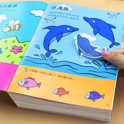 Hands-On Sticker Book for Kids, Ages 2-6 - 2