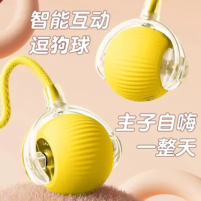 Automatic Smart Electric Dog Ball, Bite-Resistant, for Small Dogs - 1