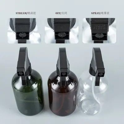 500ml Spray Bottle Car Interior Cleaning Liquid Boston Bottle