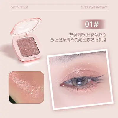 NOVO Lidschatten einfarbig, Perlglitter, multifunktional - 7