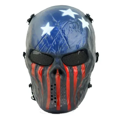 Halloween-Horrormaske, Blutschädel-Design - 9
