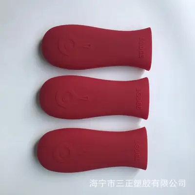 Silicone handle cover for pot, silicone handle cover, silicone handle sleeve, silicone handle grip cover, silicone cover, anti-scalding protection.