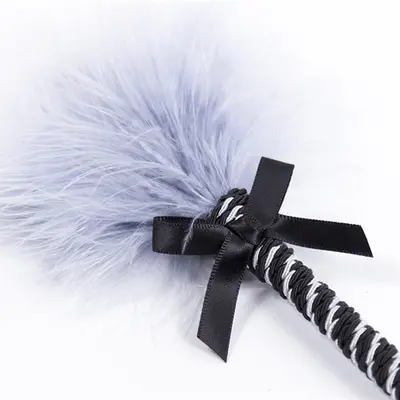 Feather Teaser Wand, Cat Toy, Pet Play Accessory - 6