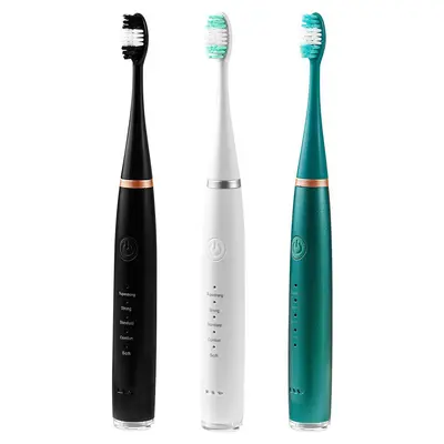 Portable Electric Toothbrush, Five Speeds, Rechargeable Sonic, Couple Set - 6